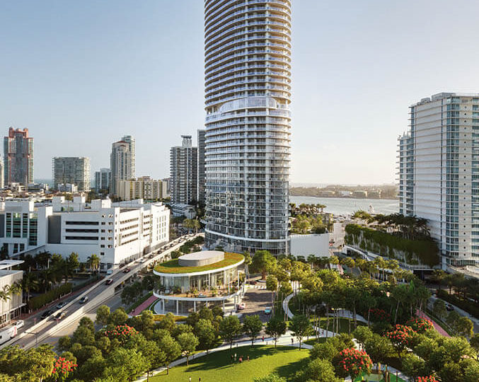FivePark Miami Beach Tall Building Landscape