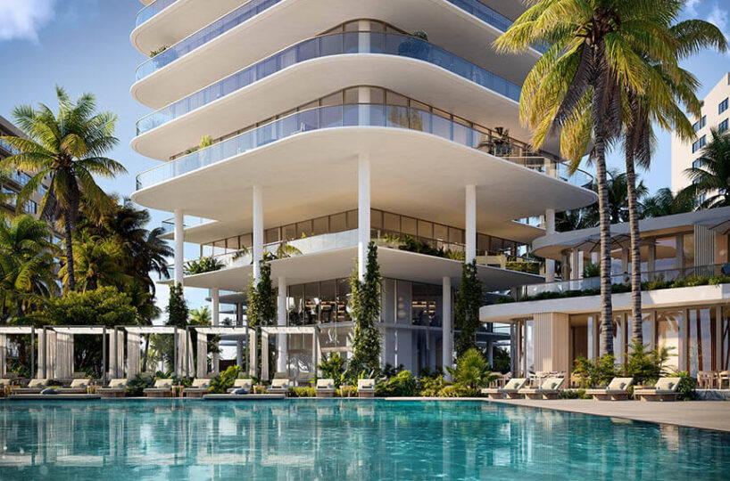 The Perigon Miami Building Pool
